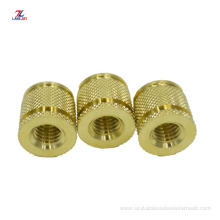 M2 M6 M10 brass knurled threaded insert nuts